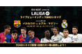 U-NEXTがスペインのサッカーリーグ「ラ・リーガ」のライブビューイングを実施。今季終盤の大一番『バルセロナ vs レアル・マドリー』をTOHOシネマズ新宿で上映