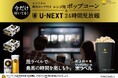「サッポロ生ビール黒ラベルで、最高の時間を楽しもう。」にて「U-NEXT24時間見放題」がケース購入特典に