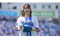 女子プロゴルファー・都玲華が初のプロ野球始球式に登板！『スポーツ観るなら！ U-NEXT DAY』DeNAベイスターズ vs. 読売ジャイアンツ戦にて