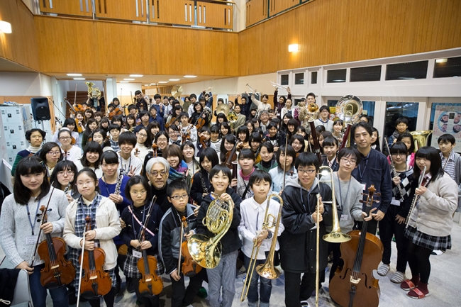 Photo by Ryuichi Maruo　🄫Tohoku Youth Orchestra