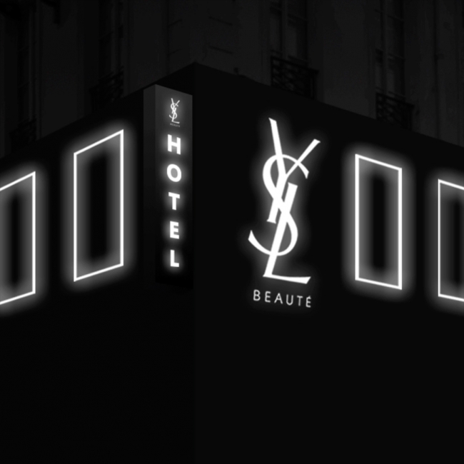 Ysl Beautyがプロデュースするコンセプトホテルが2日間限定で表参道に出現 日本ロレアル株式会社のプレスリリース