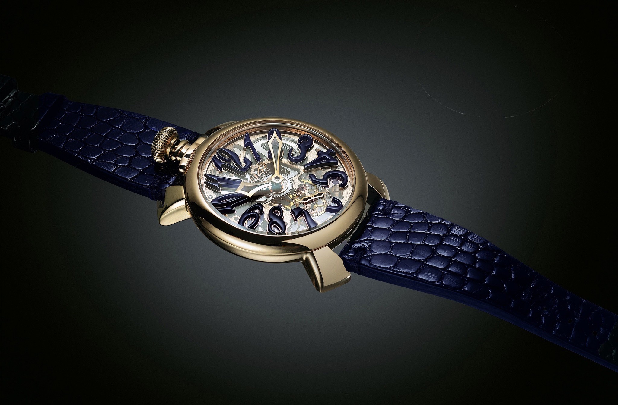イタリアのラグジュアリー時計ブランド【GaGa MILANO】伝統と現在を融合させた＜Manuale 48mm/SKELETON＞コレクション