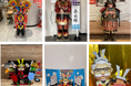 【限定ステッカーが手に入る塗り絵キャンペーンが初登場】各店舗の従業員手づくりの個性豊かな甲冑姿がお出迎え「武者カーネル」4月29日(水・祝)から期間限定で展示