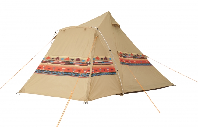 Tepee型テントに前室をプラス！新定番のワンポールテント「ナバホEX