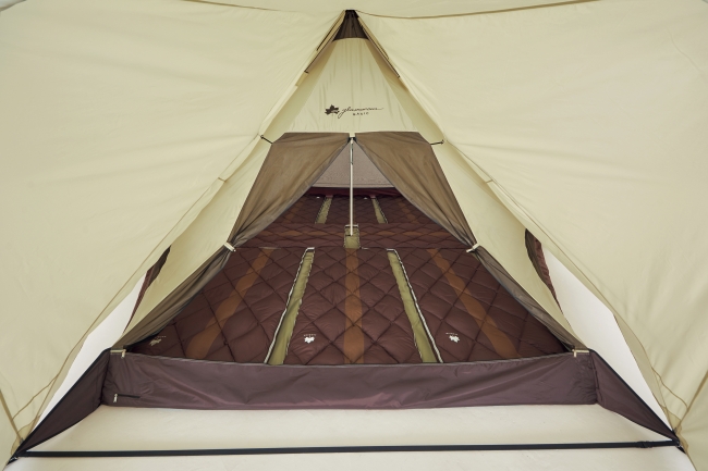 大人8人がゆったり眠れる大型ティピーテント！「グランベーシック Tepee」 新登場 | 株式会社ロゴスコーポレーションのプレスリリース