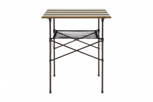 前かがみになることなく、立ったまま作業しやすい高さ86cmのハイテーブル。調理用テーブルやカウンターとして使える。