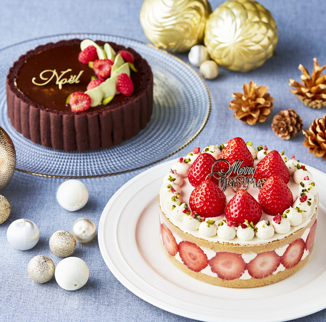 ヴィーガン スイーツ専門店から100 植物性食材のみを使用した2種のクリスマス ケーキを発売 Gourmet Fashion Headline