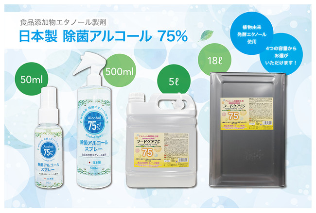 安心安全の日本製アルコール】コロナ対策グッズの達人「コロタツ」より