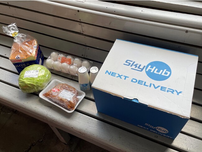 今回ドローン配送された卵・岩泉のむヨーグルト・パンと岩泉ホルモン鍋セット 今回ドローン配送された卵・岩泉のむヨーグルト・パンと岩泉ホルモン鍋セット