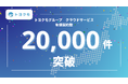 トヨクモグループ、 クラウドサービスの有償契約数が20,000件を突破