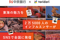インフルエンサーのSNS発信で東海の魅力を全国へ届ける！インフルエンサーマーケティングPR実績12.4万件のtoridoriと中京銀行が業務提携契約を締結