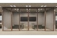イトーキ、天然木で居心地のデザインに応える木質系不燃パーティション「Feels(フィールス)」のラインアップを拡充