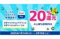 三井住友カード、「モバイルVカードの新規設定で!VポイントPayアプリへのVポイントのチャージ金額20%還元キャンペーン!」を実施