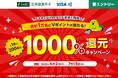三井住友カード、「スマホのタッチ決済をご利用すると抽選で1000%還元キャンペーン!」を実施