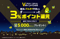 三井住友カード、「Vポイントでんき新規ご契約の方限定！5,000円相当のポイントプレゼント！」キャンペーンを実施