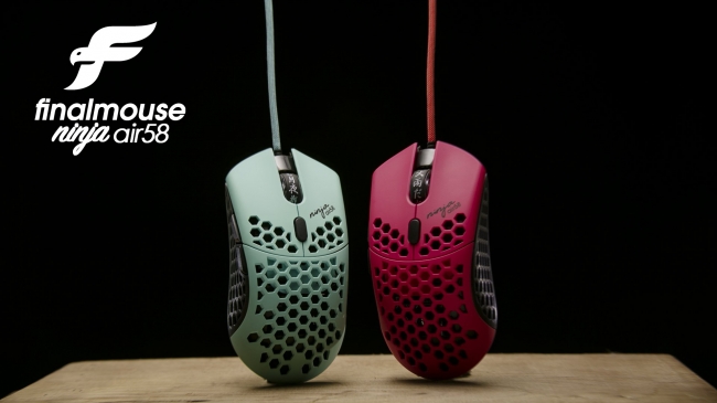 finalmouse Air58 CHERRY BLOSSOM RED