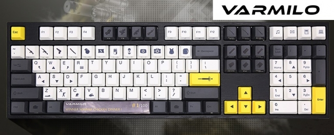 人気爆発中のバトルロワイヤルゲームに特化したデザイン 操作性を兼ね備えたvarmiloのキーボードが日本初上陸 株式会社フェルマーのプレスリリース