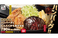 【冬のごちそう】からあげ専門店からやまに「ハンバーグとにんにくからあげ定食」新登場！