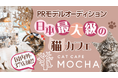 猫カフェMOCHAのPRモデルをオーディションで決定!就任モデルは駅広告や全国の店舗でのポスター掲載!ライブ配信アプリ・SHOWROOMで誰でも参加可能「猫カフェMOCHA PRモデルオーディション」