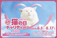 『 世界猫の日チャリティー2025~リボンでつなぐ、猫とあなたのきもち~ 』猫カフェMOCHAチャリティーイベント寄付金額のご報告
