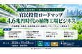 「官民投資ロードマップ4.6兆円時代の植物工場ビジネス」と題して、三菱総合研究所 久保田氏/大和ハウス工業 大塚氏/ＹＵＡＳＡ 相澤氏/鍋屋氏によるセミナーを2026年11月18日(水)に開催!!