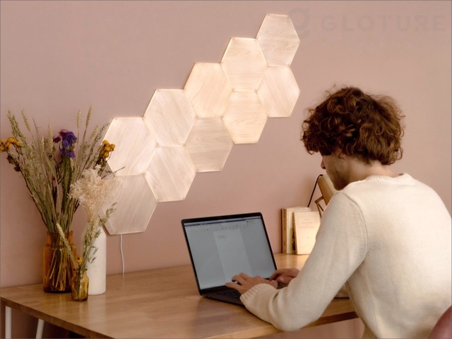 2022新作 Pre Autumn 【美品】Nanoleaf Elements Hexagon 7枚入り