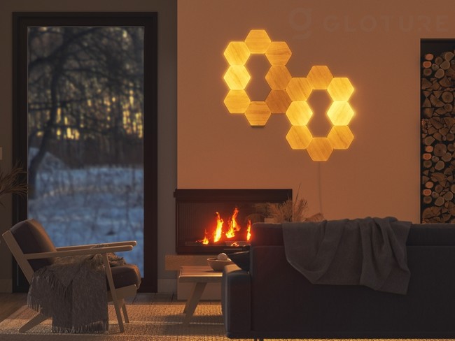 ☆新商品☆「Nanoleaf Elements Hexagons」ウッド調スマートインテリア 