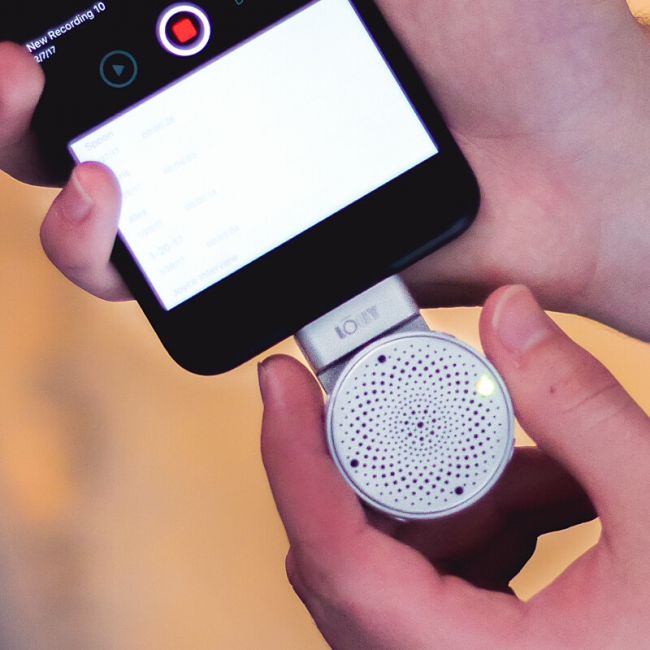 Iphoneで高音質な3d録音を実現 楽器の練習 自撮り ライブ配信 ボイスメモにも Lollyを自社ecで販売開始 株式会社glotureのプレスリリース