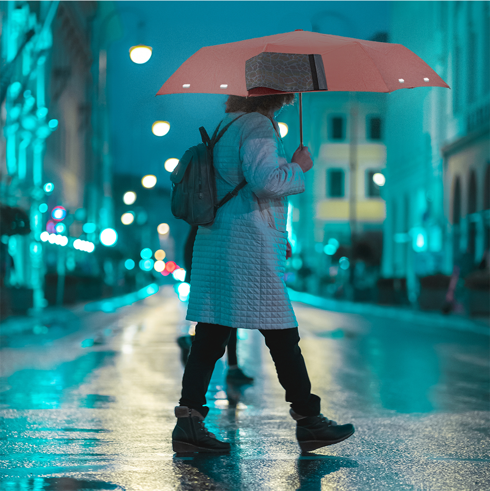 雨の日や夜道も安心 360 反射 常識を覆す折りたたみ傘 Tube Flash をガジェットストア Modern G で販売開始 株式会社glotureのプレスリリース