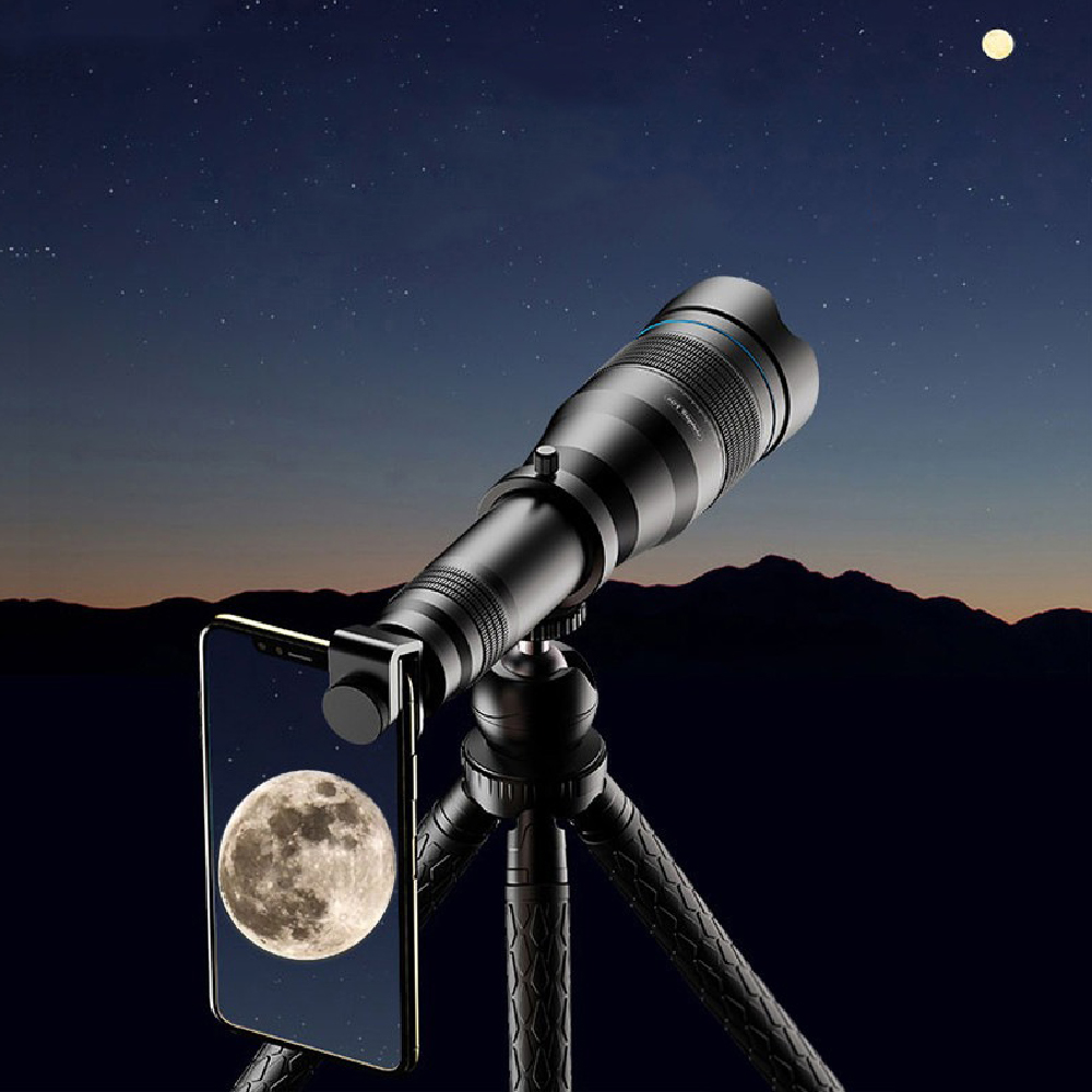 スマホ撮影で月や遠くまで美しい画質で！スマートフォン用望遠レンズ「GeeTelescope」をガジェットストア「MODERN g」で販売開始
