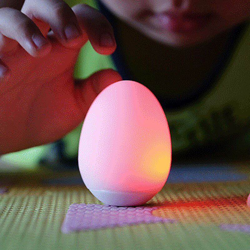 ユニークなデザインで癒やされる卵型ランプ「HomeTree Magic Egg」を