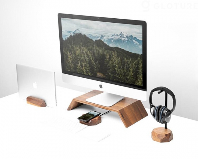 入荷しました！】「Oakywood 木製モニタースタンド」iMacを最適な高さ 