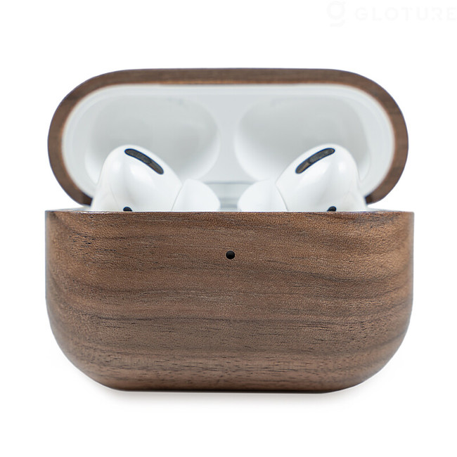 ☆新商品☆ 木製の手触りが魅力 OAKYWOOD WALNUT AirPods Pro Case