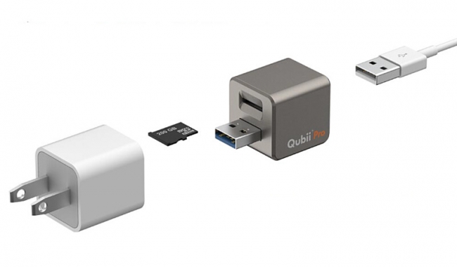 大人気につき再入荷 Qubii Pro 全iphoneユーザーが待っていた Micro Sd に大事なデータをバックアップできるお手軽なソリューション 人気品薄製品 株式会社glotureのプレスリリース