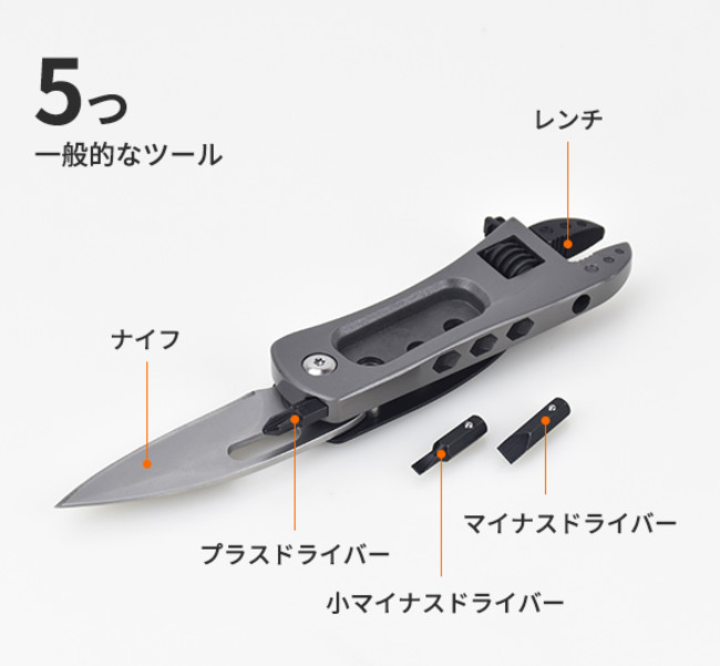 ☆クラウドファンディング開始☆ マルチな機能が一つに！アウトドアやキャンプで大活躍の「Samicon多機能ツール」をGREEN  FUNDINGで販売開始！｜株式会社Glotureのプレスリリース