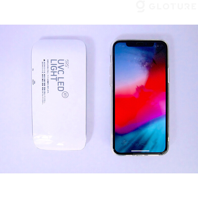 ☆新商品☆ 「59S X1」わずか59秒で99％の細菌を除菌するスマホサイズ 