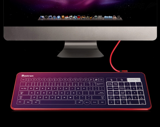 決算セール第五弾 近未来デザインの高品質 高耐久なガラス製ハイエンド キーボード Bastron B10 を期間限定で特別割引価格にて販売 株式会社glotureのプレスリリース