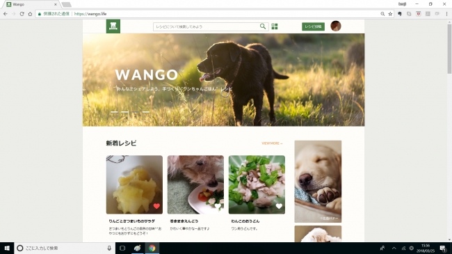 新サービス 手作りドッグフードレシピ共有webサービス Wango A版 登場 ラピュタテクノロジーズ株式会社のプレスリリース