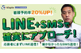 採用管理システムのビズプラ採用管理(bizpla)は応募者へのLINEが届かなかった場合にSMSを自動送信する機能をリリースしました