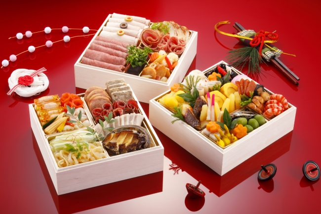 和 洋 肉 の三段おせちは お正月の新定番 ｈｒｔニューオータニ株式会社のプレスリリース