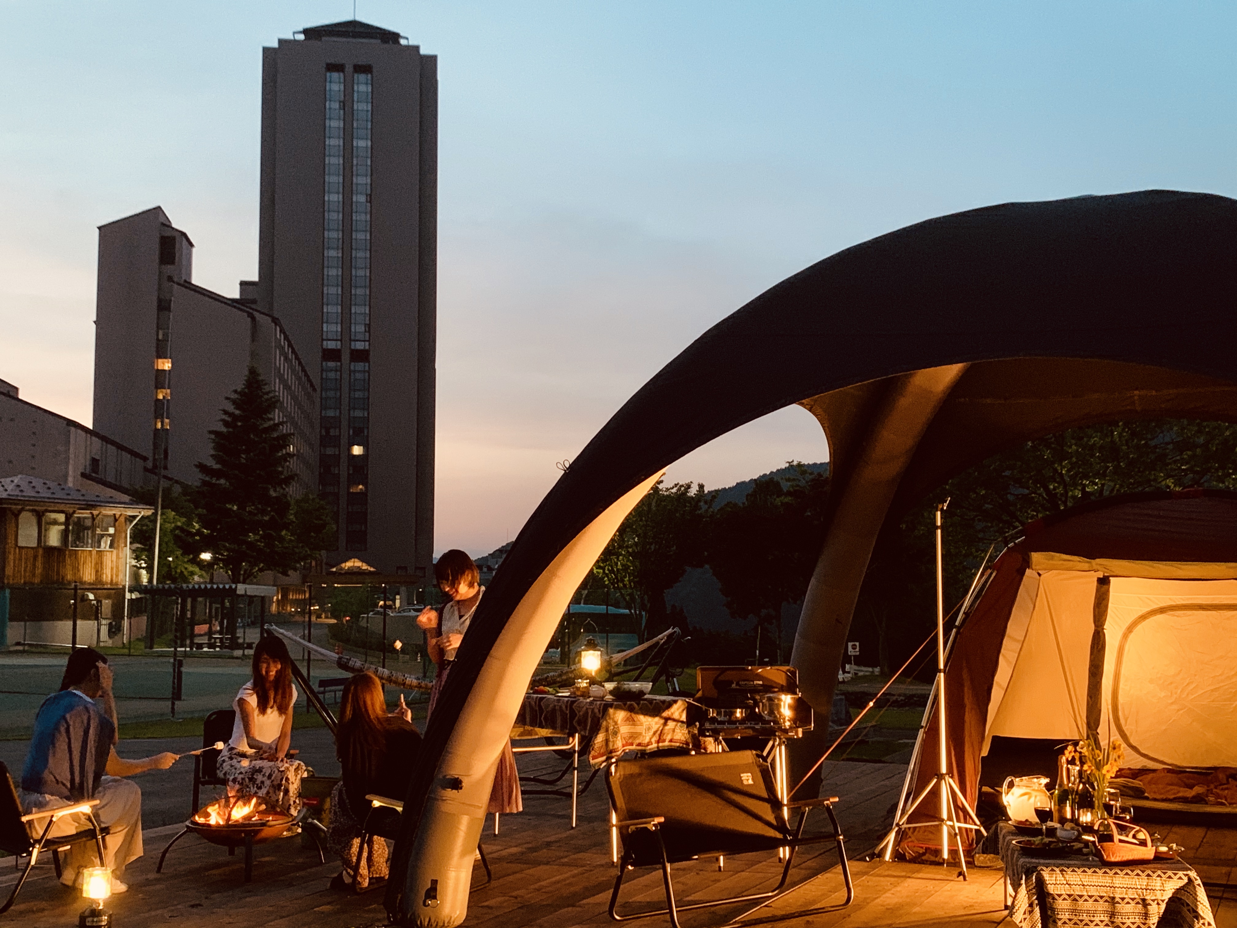 思い立ったら手ぶらdeキャンプ Naspa Camp Garden ナスパキャンプ ガーデン が7月18日 越後湯沢 にオープン ｈｒｔニューオータニ株式会社のプレスリリース
