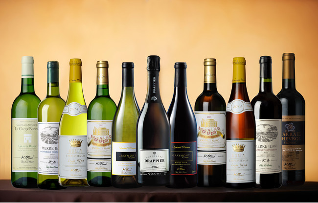 ホテルニューオータニセレクトワイン＆シャンパーニュ―全11種