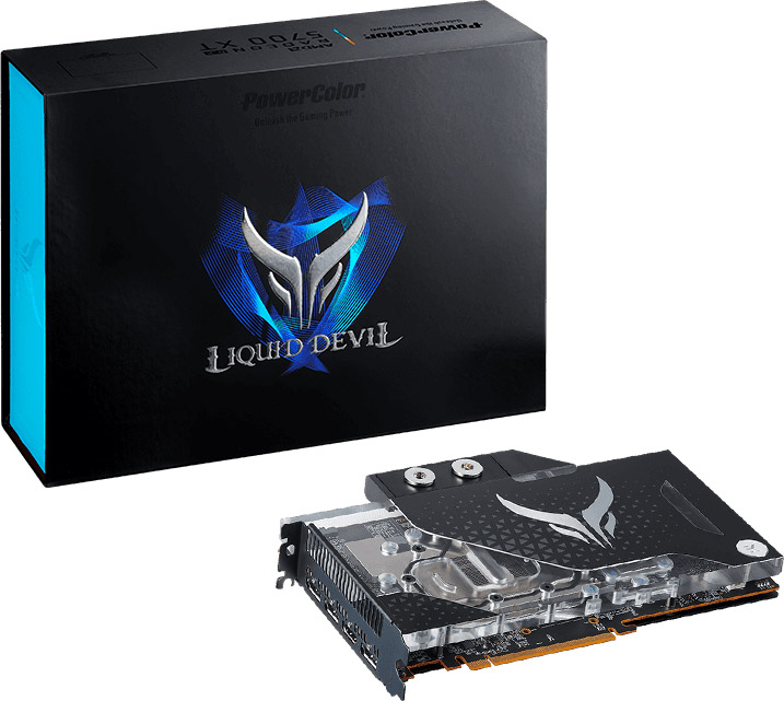PowerColor社製 Radeon RX 5700 XT 搭載 水冷ブロック一体型 