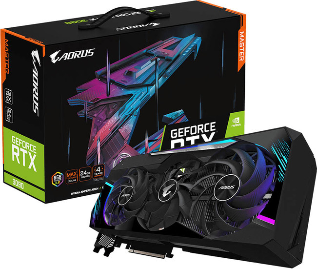 GIGABYTE製 GeForce RTX 3090、RTX 3060 Ti 搭載 グラフィック