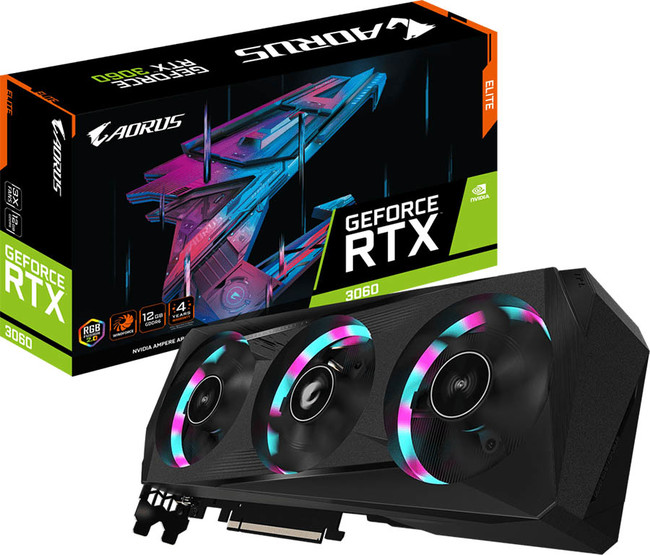 GIGABYTE製 GeForce RTX 3060 搭載 4年保証対応 グラフィックボード