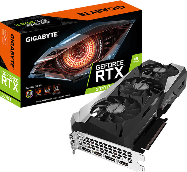 GIGABYTE製 GeForce RTX 3070 Ti 搭載 グラフィックボード 発売 | シー