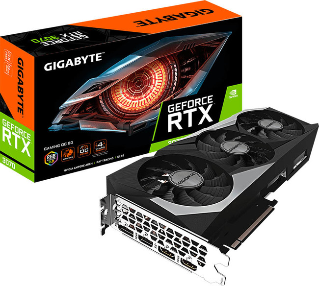GIGABYTE製 GeForce RTX 3070、RTX 3060 Ti、RTX 3060 搭載
