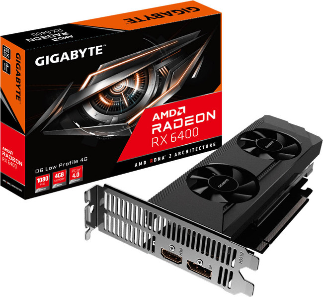 GIGABYTE製 Radeon RX 6400 搭載 グラフィックボード 発売 企業