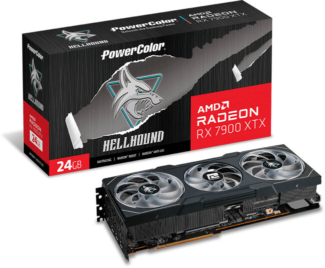 PowerColor製 Radeon RX 7900 XT、Radeon RX 7900 XTX 搭載