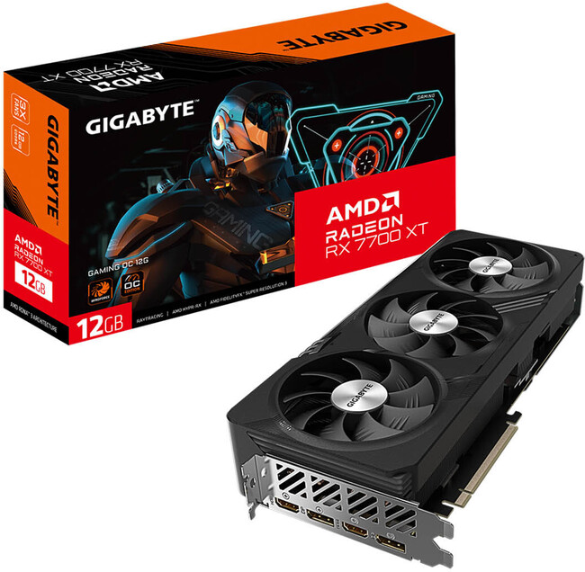 GIGABYTEからRadeon RX 7800 XT、RX 7700 XT 高冷却3連ファン搭載